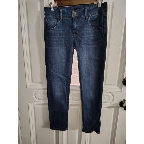 Hudson Womens Collin Flap Skinny Denim Jeans Back Flap Pockets Size 28 - Picture 1 of 9